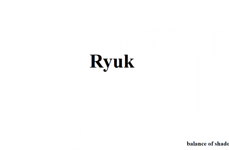 Ryuk Speed Run, 2 Hours to Ransom