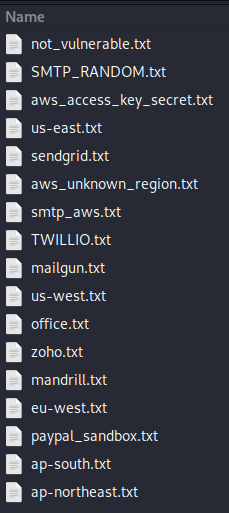 smtp cracker password list